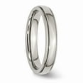 thumbnail image 4 of Stainless Steel Grooved and Beaded 4mm Polished Band, 4 of 9