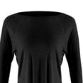 thumbnail image 5 of RongHuan Womens Workout Shirts Long Sleeve Sports Tee Shirt Yoga Running T-Shirt Crew Neck Solid Color Tops, 5 of 5