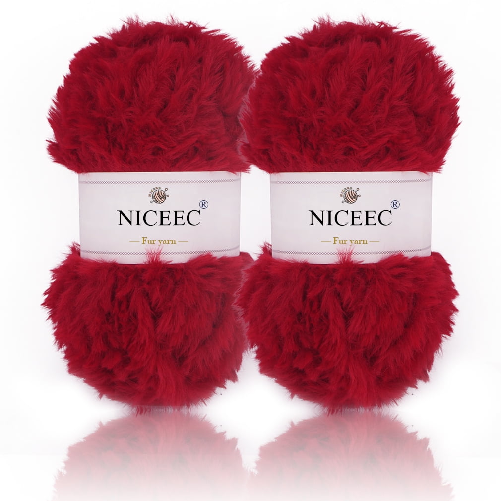 Faux Fur Yarn - Super Soft, Animal Friendly, for Knitting, Crocheting -  China Fur Yarn for Crochet and Fur Yarn for Crocheting price