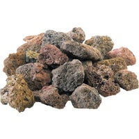GrillPro 7 Lb. Assorted Color Lava Rock 45887