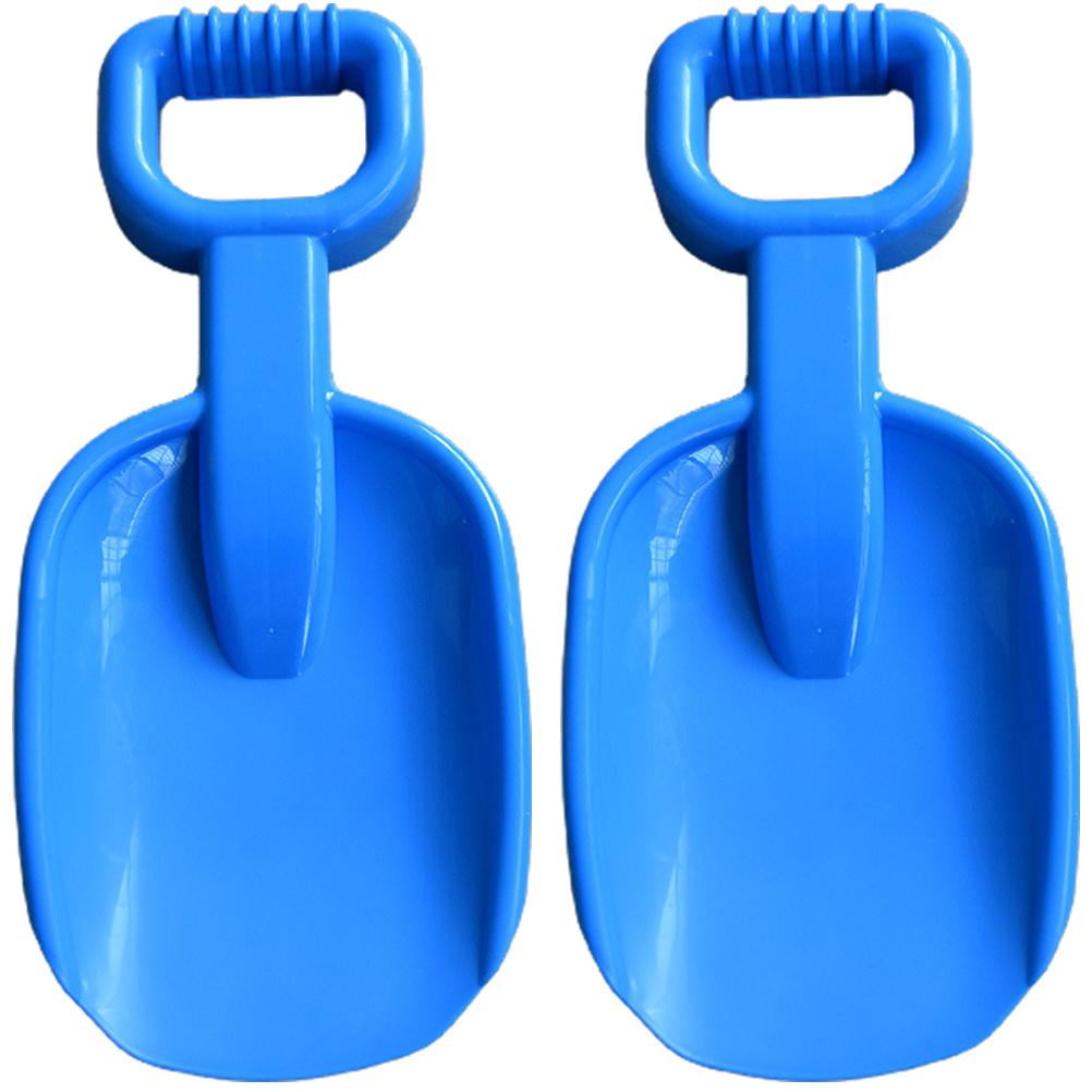 2Pcs Random Color Beach Shovels Plastic Beach Shovels for Kids Shovel