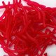 thumbnail image 3 of Gusano Blando Lombriz Tierra Cebo Blando Falso Lombriz Tierra Cebo para Peces Mar Cebo Pesca Gusano Rojo (rojo Brillante 50/paquete), 3 of 9