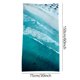 thumbnail image 3 of Toalla de playa de microfibra Toalla de baño colorida súper liviana Manta de playa a prueba de arena Toalla multiusos para piscina de viaje 30x60 pulgadas Wmkox8yii HFSH4811, 3 of 3