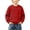 Red, variant on Hurxie Boys Sweatshirts Kids Fashion Fleece Long Sleeve Crewneck Pullover 3-4 Years