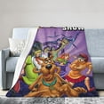thumbnail image 2 of Scooby Doo Blanket Fuzzy Plush Bed Blanket Cozy Fluffy Air Condition Quilt For Adults Kids, 2 of 6