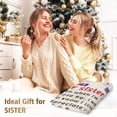thumbnail image 2 of Mum Gifts Blanket, Gifts for Mum on Her Birthday, Mum Gifts from Daughter Son, Christmas Day Gifts for Mum, Mummy Gifts, Dear Mum Throw Blanket, 60" * 50, 2 of 6