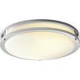 thumbnail image 5 of Oxygen Lighting - Oracle - 17.75 Inch 10.5W 1 LED Flush Mount-Aged Brass Finish, 5 of 6