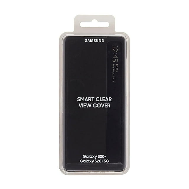 Case Samsung Leather Cover S20+ Negra Samsung EF-VG985LBEGMX