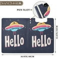 thumbnail image 3 of FORMRS A4 Clipboard Folder with Pen Holder Horizontal Foldable School Office Binder, Colorful UFO, 3 of 9