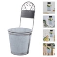 thumbnail image 2 of Vintage Flower Pot Plant Holder Balcony Shop Blackboard Design Plant Container, 2 of 8