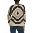 thumbnail image 2 of Vince Camuto womens  Crewneck Sweater, l, Tan, 2 of 3