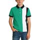thumbnail image 2 of Blusa y camisa de manga corta con cuello vuelto y botones para niños Camiseta de manga corta con cuello vuelto y botones para niños Talla mediana a grande Casual Cómoda Top de poliéster para niños, 2 of 7