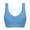 Blue-1pc, variant on Sports Bras Comfort Bras for Women Seamless Wireless Sleep Yoga Bras with Removable Pads 1/3-Pack for Workout Athletic Fitness Gym S-3XL