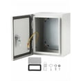 thumbnail image 1 of YUSAZENS Cold Rolled Steel Electrical Distribution Box, Cable Management Enclosure for Home Industrial Wire Control 16x12x8in, 1 of 8