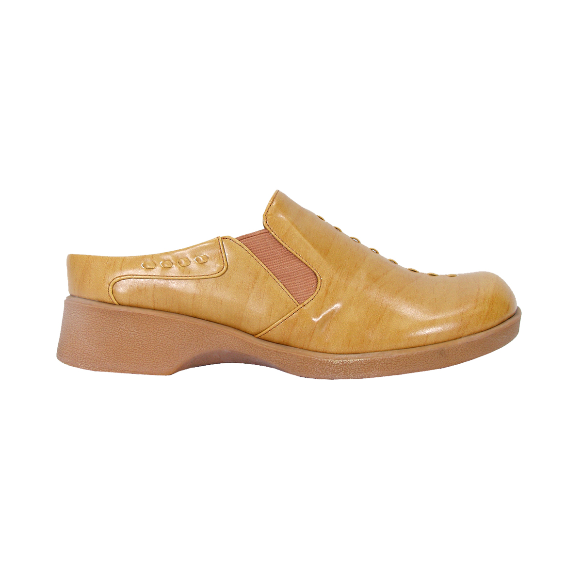 FUZZY Glenda Women Extra Wide Width Comfort Squared Toe Clogs