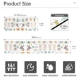 thumbnail image 3 of Yayeee Faucet Mat for Kitchen Sink 30" Diatomite Long Splash Guard Pad, Cute Animal, 3 of 7