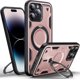 thumbnail image 1 of Diseñado para Funda Magnética para iPhone 14 Pro Max, Compatible con Magsafe, Resistente a Caídas de 10 pies, Resistente, con Soporte de Anillo Giratorio 360, Funda Protectora, 1 of 7