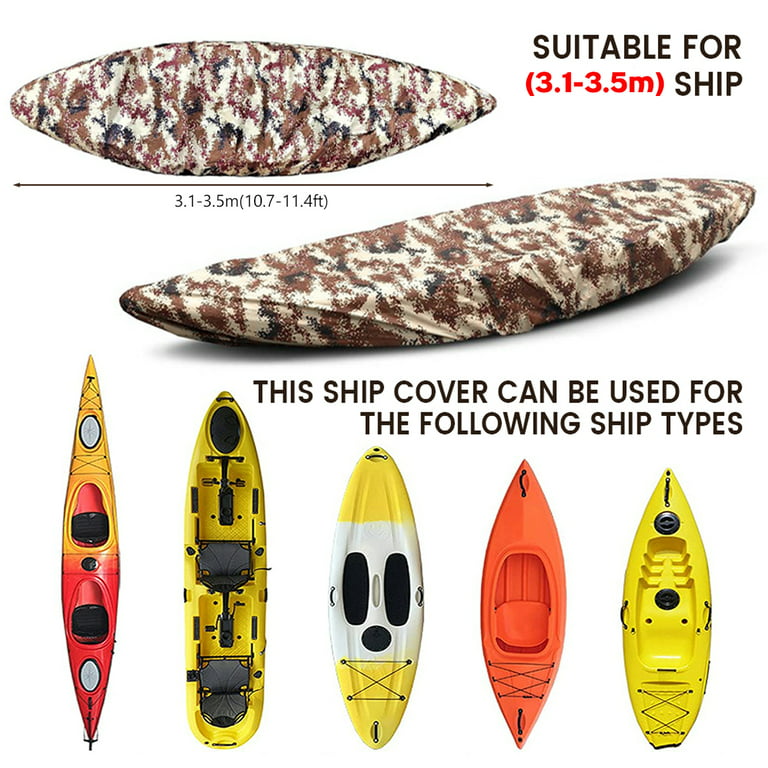 Kayaking Accessories Boat Cover Solar Resistant Dust Cover Kayak Storage  Cover