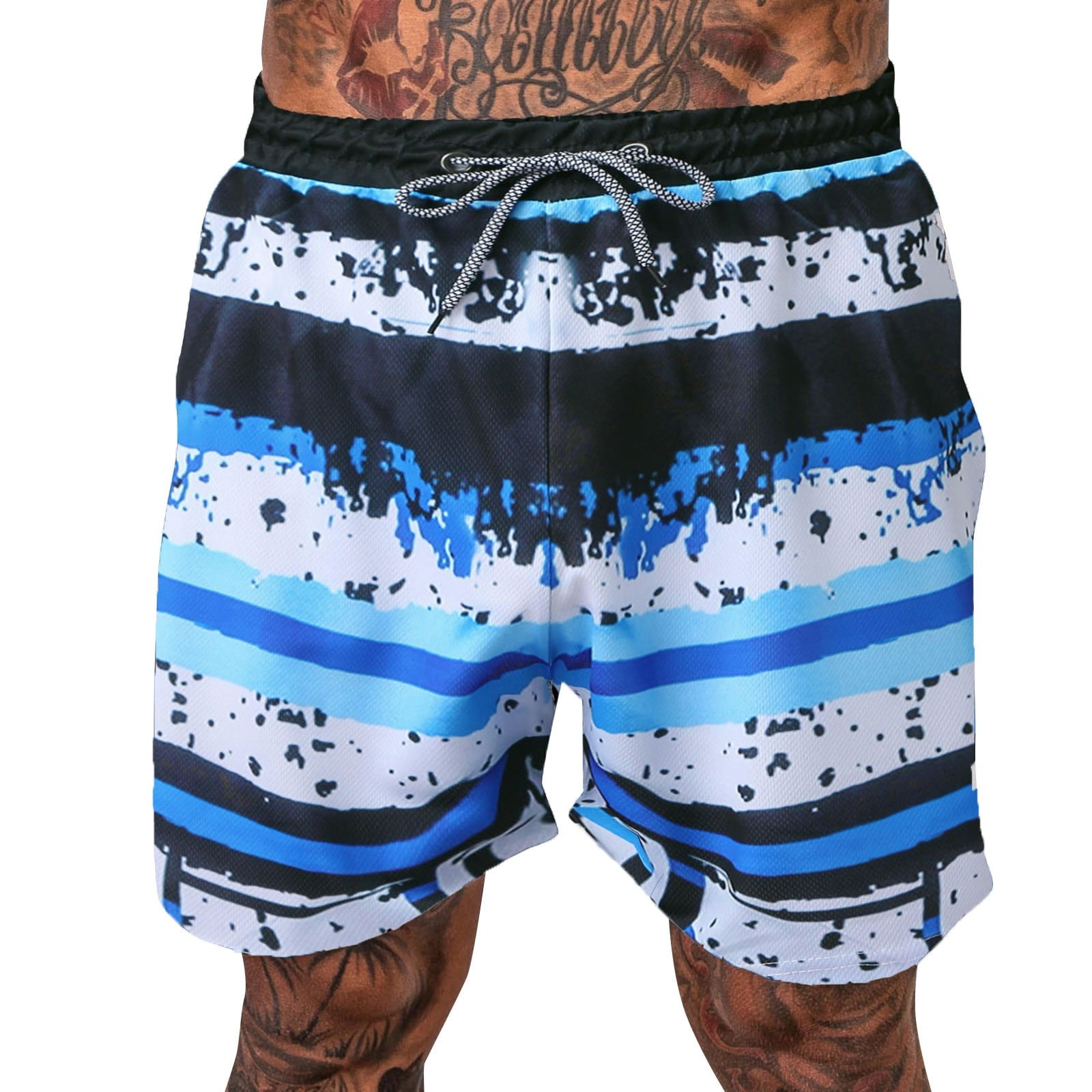 fvwitlyh Big And Tall Swim Trunks for Men Men Spring and Summer Short