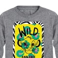 thumbnail image 3 of The Lion King - Wild & Free Simba - Toddler & Youth Long Sleeve Graphic T-Shirt, 3 of 5