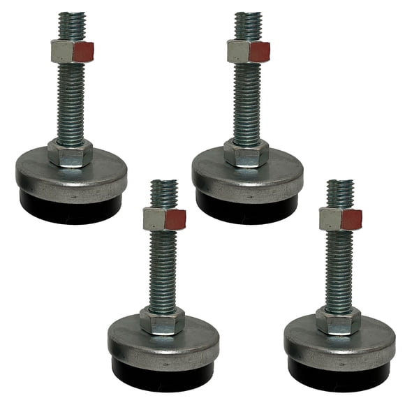 Nivelador Industrial Antiderrapante De M10 X 80 (4pzas) INAHER MKD-2