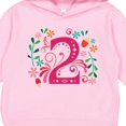 thumbnail image 3 of Inktastic 2nd Birthday 2 Year Old Girls Toddler Hoodie, 3 of 4