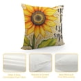 thumbnail image 4 of YINGXI Decorative from A Throw Pillow Cases Square Decorative Throw Pillow Pillowcase 12x12in, 4 of 5