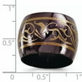 thumbnail image 5 of Edward Mirell Black Ti Domed Anodized Copper Color 16mm Band, 5 of 7