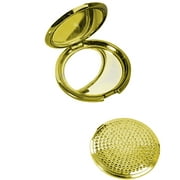 Girls Gold Bling Compact Make-Up Mirror Costume Accessory
