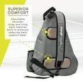 thumbnail image 4 of Franklin Sports Pickleball Sling Bag - Pickleball Equipment Backpack - Gray, 4 of 7
