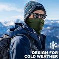 thumbnail image 3 of Lunfar Men's Extreme Cold Weather Face Mask Neck Warmer for Winter Sports, 3 of 5