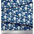 thumbnail image 2 of Soimoi Rayon Fabric Cloud,Ball & Elephant Kids Print Fabric by Yard 42 Inch Wide, 2 of 3