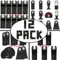 thumbnail image 1 of NUAHRHY Kit de Lames de Scie Oscillantes Multi-Outils 5/10/12 Pcs, 1 of 16