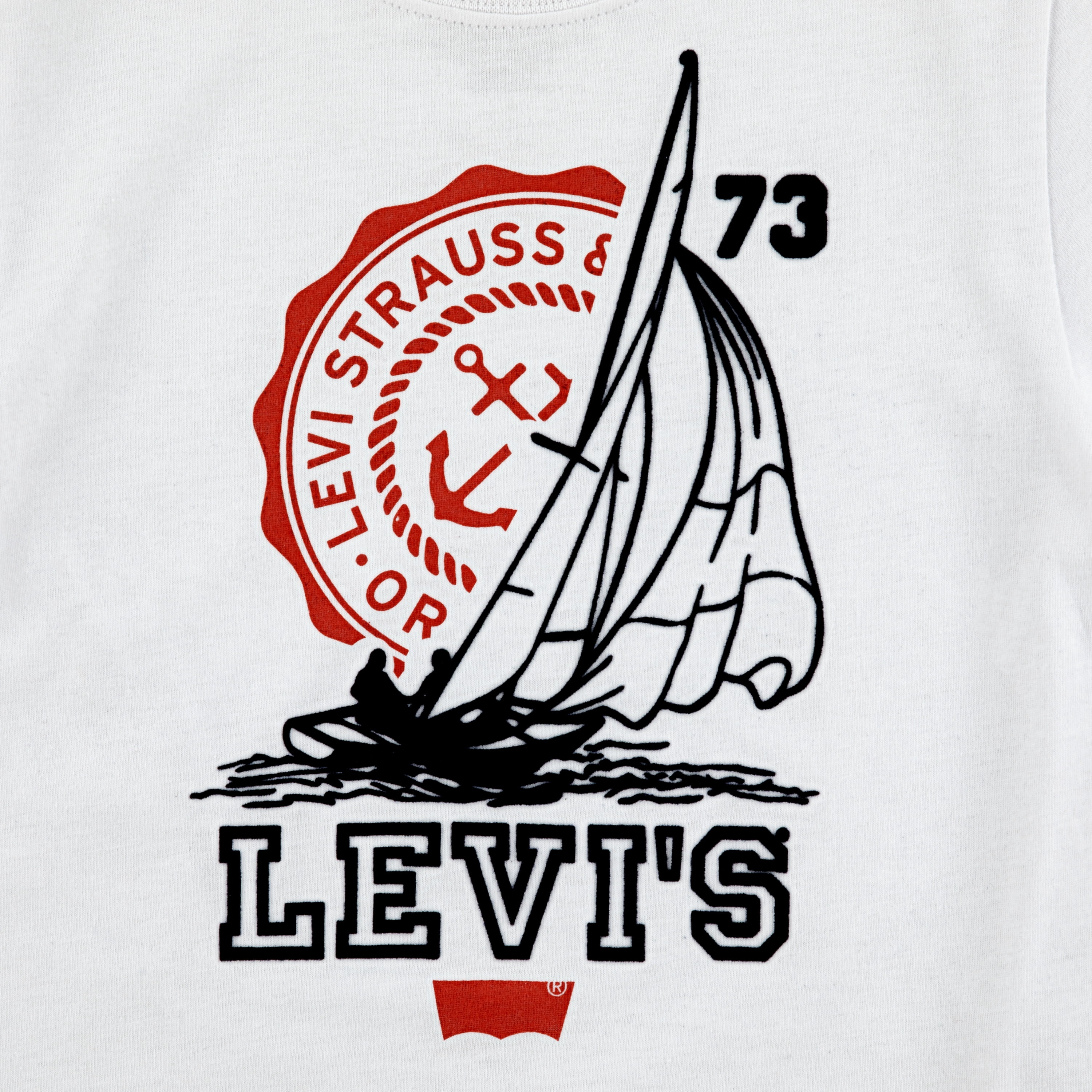 Levi's Little and Big Boys Graphic Tee with Short Sleeves, Sizes 4-20