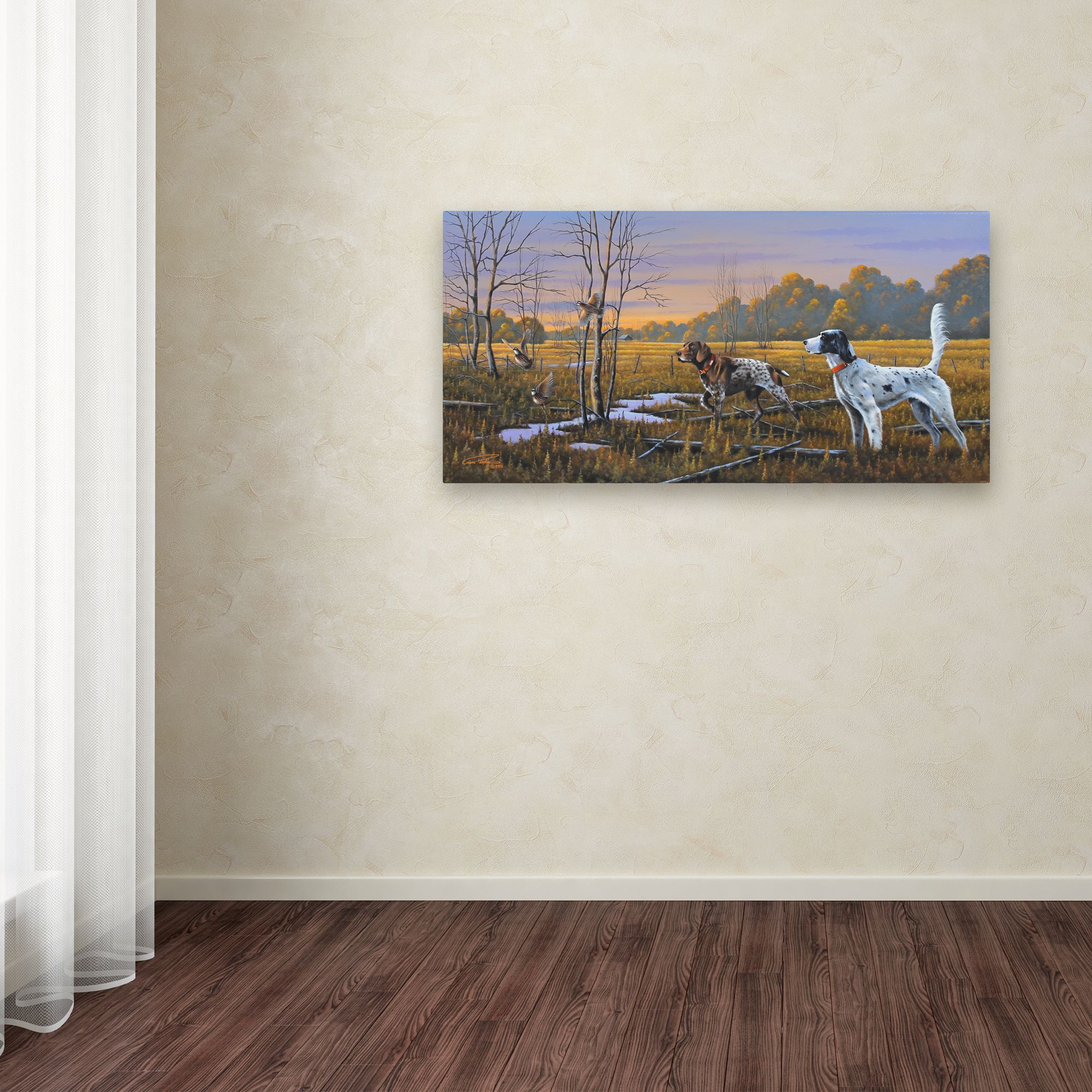 Trademark Fine Art 'Love Of The Game' Canvas Art by Geno Peoples