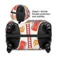 thumbnail image 4 of Daiia Firefighter Icons Luggage Cover, Thickened Washable Travel Luggage Covers, Elastic Unique Baggage Covers for 18-20 inch Luggage-Small, 4 of 9