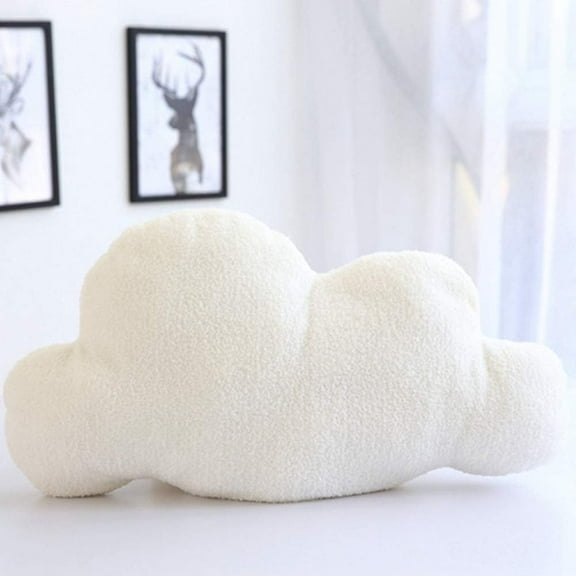Throw Pillows For Bedding Clearance! Cloud Pillow For Kids, Cloud Pillows For Bed, Cloud Pillow King, Soft Velvet Outdoor Soft Car Plush Nap Sofa Cushion, Throw Pillows For Couch