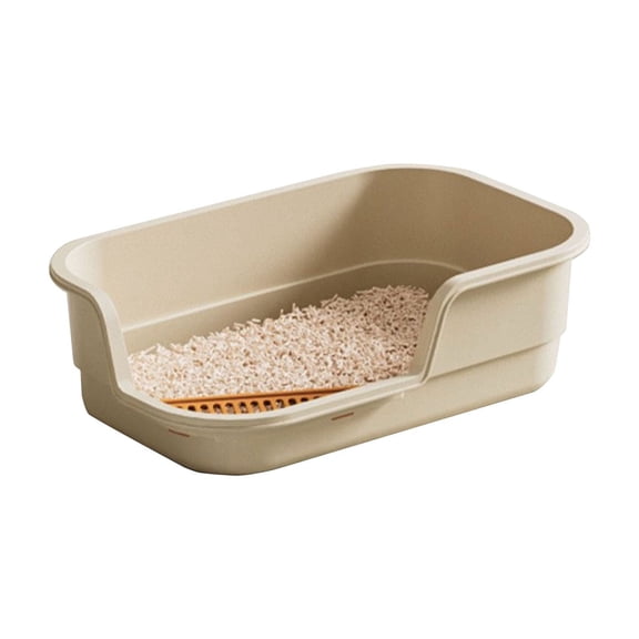 Extra Large Cat Litter With High Sides Semi Enclosed Pet Toilet For Cats And Dogs Indoor Litter Tray Design Durable Pet Supplies Pet Others