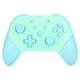 thumbnail image 3 of Controlador de juegos inalámbrico Bluetooth con joysticks 3D NFC para Nintendo Switch Pro (Verde esmeralda), 3 of 14