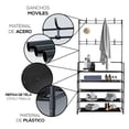 thumbnail image 3 of Zapatero perchero Fasilyt Organizador de 5 niveles acero Inoxidable con 8 Ganchos, 3 of 5