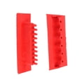 thumbnail image 4 of Cilindro de rodillo de pintura de goma imitación de madera cepillo de grano textura de pared arte DIY Kit de herramientas de pintura 2 piezas Methold JJ25236-01, 4 of 6