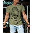 thumbnail image 3 of Gymish Gym Reaper Workout T-Shirt - Funny Gym Shirt, Men's Lifting T-Shirt, Workout Tee for Men, Athletic Gym Wear, Fitness & Weightlifting Shirt, 3 of 5