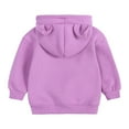 thumbnail image 5 of jjayotai Spring Kids Hoodies Bear Ears Baby Boys Girls Hoody Children Pullover Outerwear Purple 2-3 Years, 5 of 9