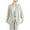 Beige, variant on XUNKUSGA Cutton Linen Blazer Women Casual 3/4 Sleeve Work Jacket Lightweight Business Casual Jackets Tops Notch Lapel One Button Suit Coat Jackets
