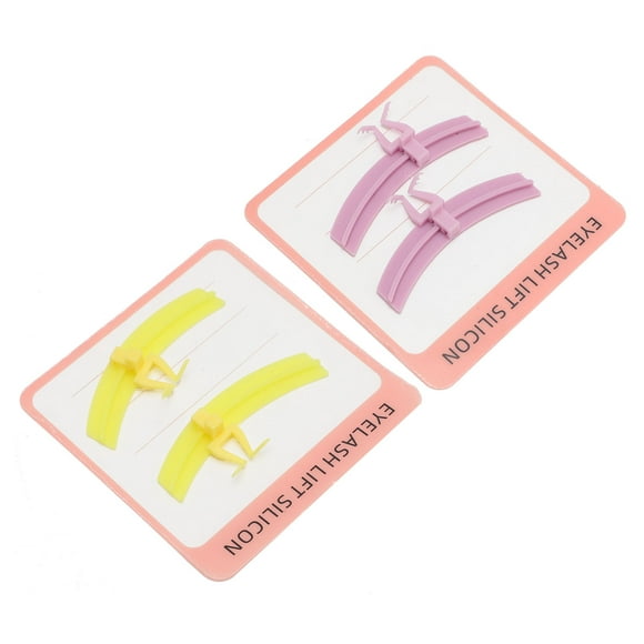 Herramienta de Elevación de Pestañas, Separador de extensión de Pestañas de 2 Pares de Silicona Lavable para Salón