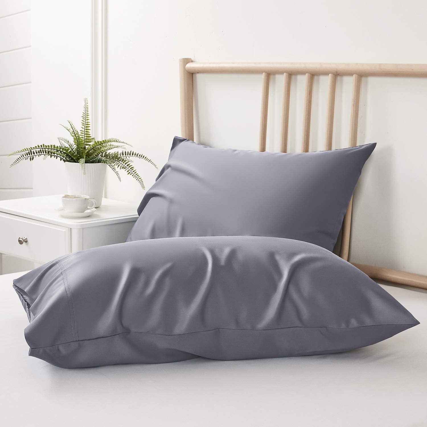 Machine Washable Bamboo Case Sleeping Pillow Anti Wrinkle Pillow Elastic 