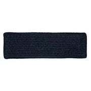Colonial Mills Simple Chenille Braided Blue Area Rugs 8"x28" (SET 13)