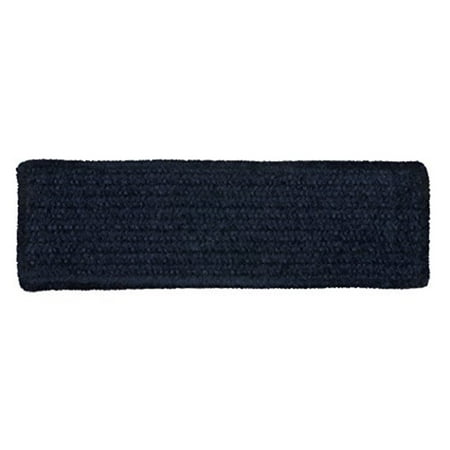Colonial Mills Simple Chenille Braided Blue Area Rugs 8"x28" (SET 13)