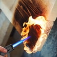 thumbnail image 4 of ¡Compra y Ahorra!, Encendedores de antorcha geniales a prueba de viento para exteriores Encendedores recargables de llama azul doble Akmoler, 4 of 9