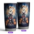 thumbnail image 2 of Happy Halloween Vampire Devon Rex BOO with Pumpkins Fun and Spooky 20oz Stainless Steel Tumbler Insulated Cup with Lid Cat Lover Kitten Owner Gifts - 00018, 2 of 5